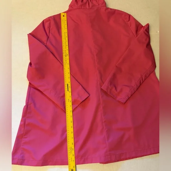 Cinzia Rocca Due Women's Pink Light Over Coat Jacket made in Italy Sz-16.S14
